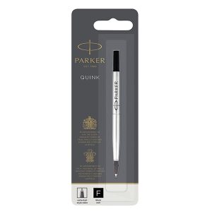 Parker ไส้โรลเลอร์บอล ควิ้ง ดํากลาง แพ็ค 1