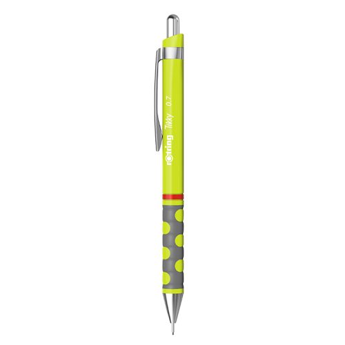 Rotring-ดินสอกดติ๊กกี้0.7มมสีเขียวมะนาว